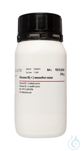 D(+)-Glucose wasserfrei reinst. DAB. Ph. Eur.. BP. Ph. Franc. (min. 99 %)...