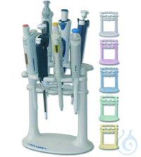 Universal Pipettenständer In-Line 337 Lichtgrau für 7 Instrumente  VE=1 Stück...