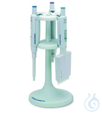 Pipettenständer. hellgrau für 3 Mikro-. Makro- u./od. Mehrkanalpipetten von...