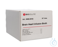 Hirn-Herz-Infusionsbouillon (BHI). Röhrchen. Flüssiges Allzweckmedium für...