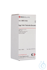 Eigelb Tellurit Emulsion 20 %. steril  für die Herstellung von Baird Parker...