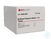 Gepuffertes Peptonwasser + 1% Tween. gebrauchsfertiges Medium. Röhrchen....