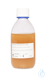 Sabouraud Glucose Chloramphenicol Agar.  Gebrauchsfertiges Nährmedium....