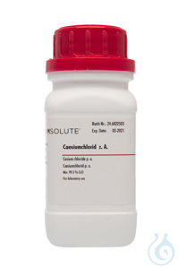 Cäsiumchlorid z. A. (min. 99.5 %)  VE=100 g Cäsiumchlorid z. A. (min. 99.5 %)...