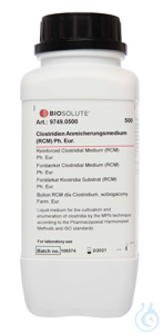 Clostridien Anreicherungsmedium (RCM) Ph. Eur.. Pulver. Flüssiges Medium für...