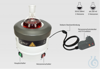 Gehäuseheizhaube PILZ® -Classic-Line- LG2 500ml 230V 200W Tmax. 450°C Gehäuseheizhaube...
