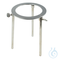 Tripod Height Adjustable - inner diameter 100 mm - stainless steel Stainless steel laboratory...