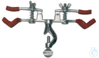 Burette Clamp with Bosshead for Two Burettes