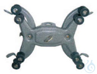 Double Burette Roller Clamp with Boss High-quality double buret clamp with...