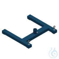 Stand Base for Stand Rods Ø 34 mm - width 500 mm - powder coated Großer und...