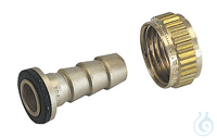 2/3 hose screw connection flat sealing female thread R1/2" x 3/8" hose connector