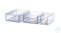 Polycarbonatbad 106A Badöffnung BxT: 130x290 mm Badtiefe: 150 mm Badvolumen: 6 l Abmessungen...