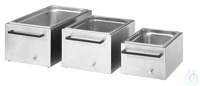 Stainless Steel Bath (insulated) 215BWidth bath opening WxD: 290x320 mm