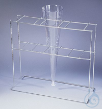 Support Rack for Imhoff Settling Cones, steel, holds 3 cones Support Rack for...
