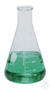 Erlenmeyer Glass Flask, 1000 mL, stopper size 9, 24/cs Erlenmeyer Glass...