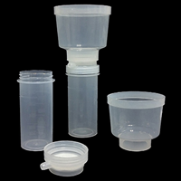 Disposable Filter Funnels, 0.45&micro;m PES Filter; 50/Pk Disposable Filter...