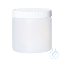 Straight-Sided Wide-Mouth Jar, HDPE, Level 1, 1000 mL; 72/CS Straight-Sided...