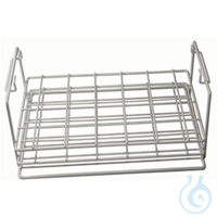 BOD Bottle Storage Rack, Vinyl-Coated Steel, 60 mL, 20-place BOD Bottle...