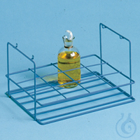 BOD Bottle Storage Rack, Epoxy-Coated Steel, 300 mL, 12-place BOD Bottle...