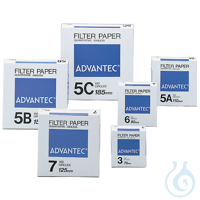 Grade 5A Ashless Quantitative Filters, Grade 5A Ashless Quantitative Filters, 