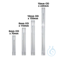 SAMPLE TUBE COVER, 6MM x 70MM SAMPLE TUBE COVER, 6MM x 70MM