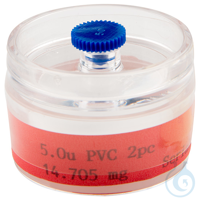 CASSETTE, 37MM 2PC, 5.0&micro;m PVC MATCHED, 50/BX CASSETTE, 37MM 2PC, 5.0&micro;m PVC...