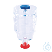 Cassette Housing, 25 mm, 3-Piece Asbestos Style with 1/2 Spacer, Clear...