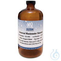 Universal Wastewater Solid Standard; 4 x 1 L bottles Universal Wastewater...