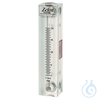 ROTAMETER, 1-20 Lpm, NON-ADJUSTABLE FLOW ROTAMETER, 1-20 Lpm, NON-ADJUSTABLE...
