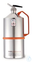 Sicherheits-Laborkanne 5 L Sicherheits-Laborkanne, Edelstahl, mit Feindosierer, 5 l  Inhalt: 1 Stück