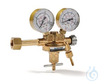 Flaschendruckminderer f. Edelgas 1ST Flaschendruckminderer, einstufig, Messing, Gasart...