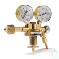 Flaschendruckminderer f. Argon/Co 2 Flaschendruckminderer, einstufig, Messing, Ar/CO2, 0-24/23...