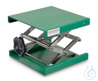 Laborhebebühnen 400 X 400 mm Labor-Hebebühne, Aluminium pulverbesch., Verstellbark. 90-470 mm, L...