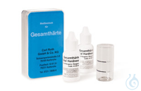 Wasserhärte-Meßbesteck Wasserhärte-Messbesteck, Packung mit 2 x 15 ml Reagenz, Dichte (D) 1,05...