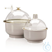 Exsikkator 250 mm Rotilabo®-Exsikkator, Modell 3, Unterteil PP, Deckel PC, Ø innen 250 mm,...