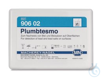 Plumbtesmo Dose = 40 Blatt Plumbtesmo®, zum Nachweis von Blei in Kraftstoff  Inhalt: 40 Stück