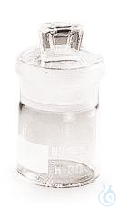 Waegeglas Ns 18,8 - 4 ml Rotilabo®-Wägeglas, Borosilikatglas, hohe Form, m. Deckel, NS 19/9, 4,5...
