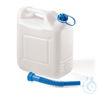 Enghalskanister HDPE 10 L, 1 St Rotilabo®-Kanister, HDPE, Enghalskanister, 10 l  Inhalt: 1 Stück