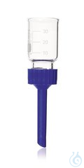 Schraubfilter Inhalt 30 ml Filtriergerät aus DURAN®, für Platte 24 mm, 30 ml  Inhalt: 1 Stück