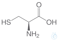 L-Cystein 50g L-Cystein, min. 98 %, DAB, für die Biochemie, Molare Masse (M) 121,16 g/mol, Dichte...