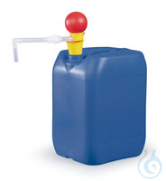 Otal-Handpumpe mit Auslaufbogen 1ST OTAL-Handabfüllpumpe mit Auslaufbogen, PP, 26 l/min, für...