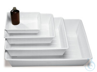 Rotilabo®-Laborschale, PP, 0,5 l | 1 St. Rotilabo®-Laborschale, PP, weiß, L 190 x B 140 x H 42 mm...