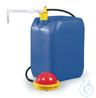 Otal-Fußpumpe mit Auslaufbogen 1st OTAL-Fußabfüllpumpe mit Auslaufbogen, PP, 26 l/min, für...