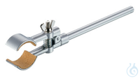 Stativklemme 25mm aus Temperguss 1ST Stativklemme, Zinkdruckguss, mit Korkeinlage, Spannweite...