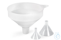 Pulvertrichter, Ø innen, oben 80 mm, 1 St Rotilabo®-Pulvertrichter, PP, Ø innen, oben 80 mm, Höhe...