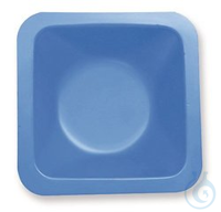 Einmal-Wägeschalen, PS, 100ml, blau | 500 St Rotilabo®-Einmal-Wägeschalen, antistat., 100 ml, PS,...