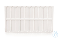 Aufbewahrungs- und Transportschale, PVC, L 340 x B 190 mm, 20 Objektträger  Inhalt: 1 Stück