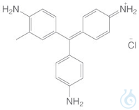 Fuchsin basisch 50 g Fuchsin basisch (C.I. 42510), für die Mikroskopie, Molare Masse (M) 337,85...