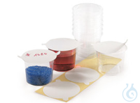 Einmal-Probenbecher 100ml m.Deckel 100ST Rotilabo®-Einmal-Probenbecher, PP, 100 ml  Inhalt: 100...