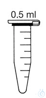 Reaktionsgefäße 0,5ml | 1000s Mµlti®-SafeSeal®Tubes, farblos, PP, Füllvol./Nennvol. 0,5/0,65 ml...